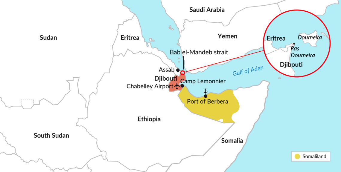 Djibouti is strategically located in the Horn of Africa Geography Djibouti’s key asset