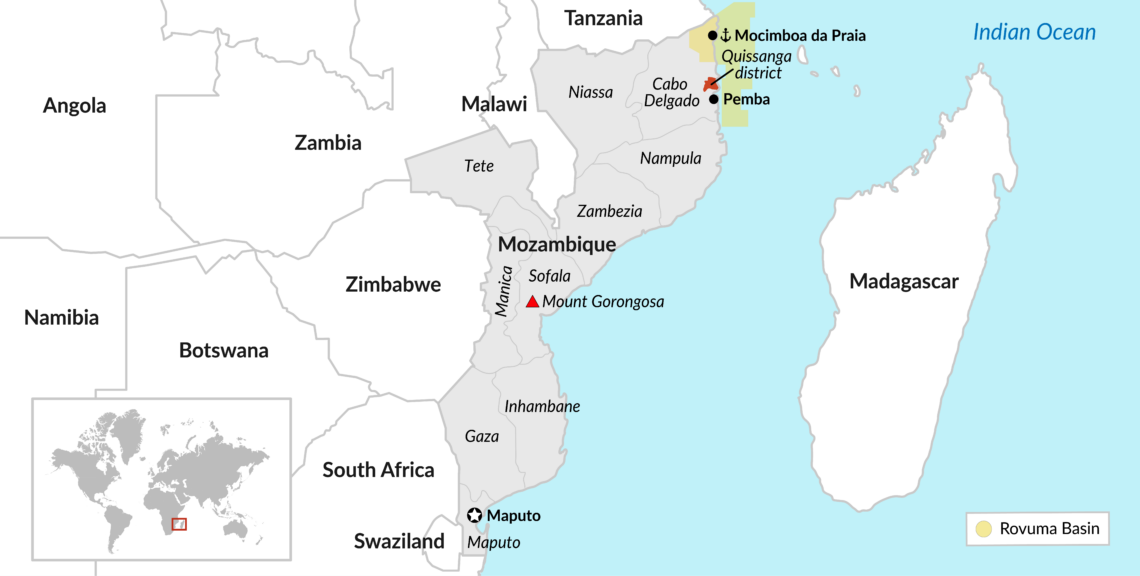 Mozambique: gas riches, terrorist threats