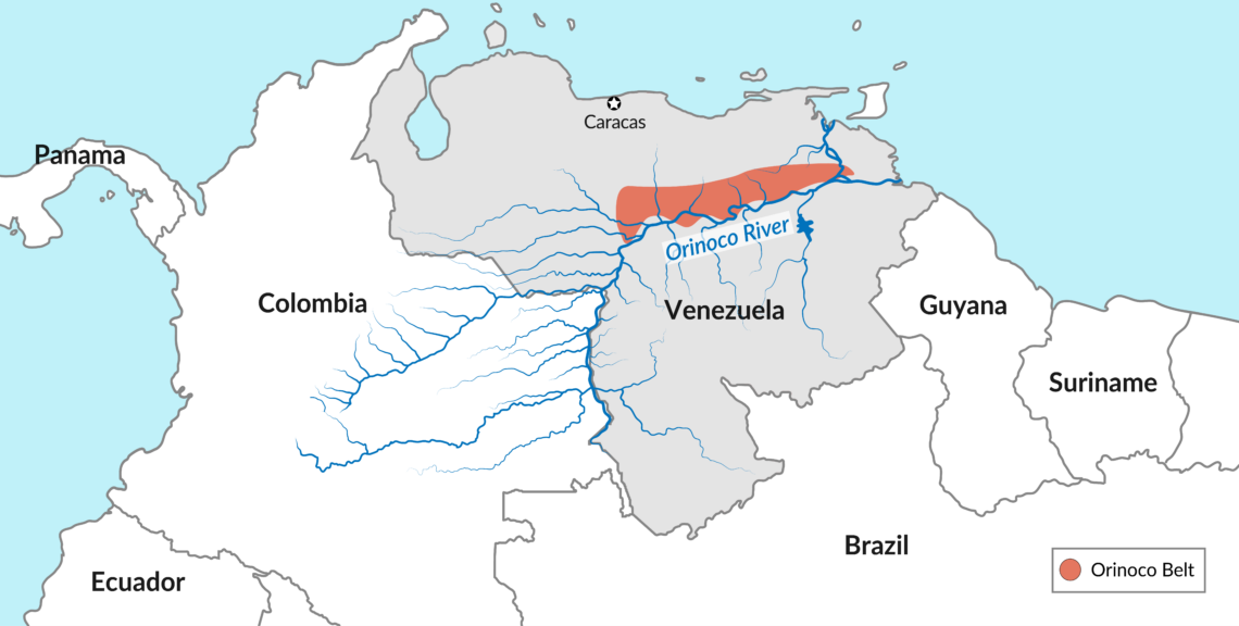 The Orinoco Belt in Venezuela