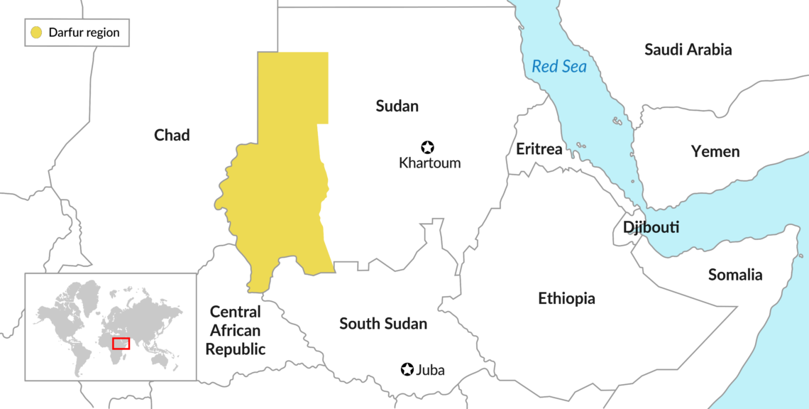 Darfur in Sudan and South Sudan