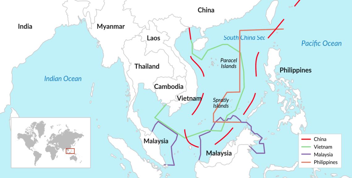 Territorial claims in the South China Sea