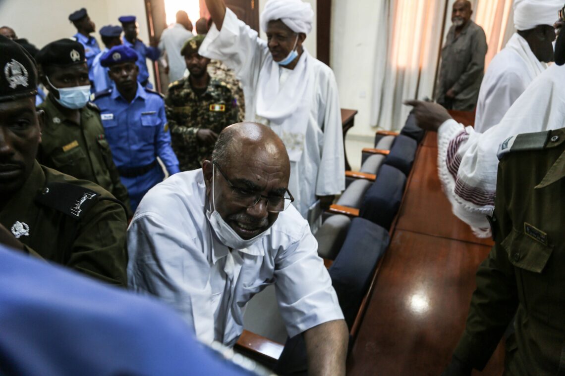 Former Sudanese President Omar al-Bashir on trial in Khartoum