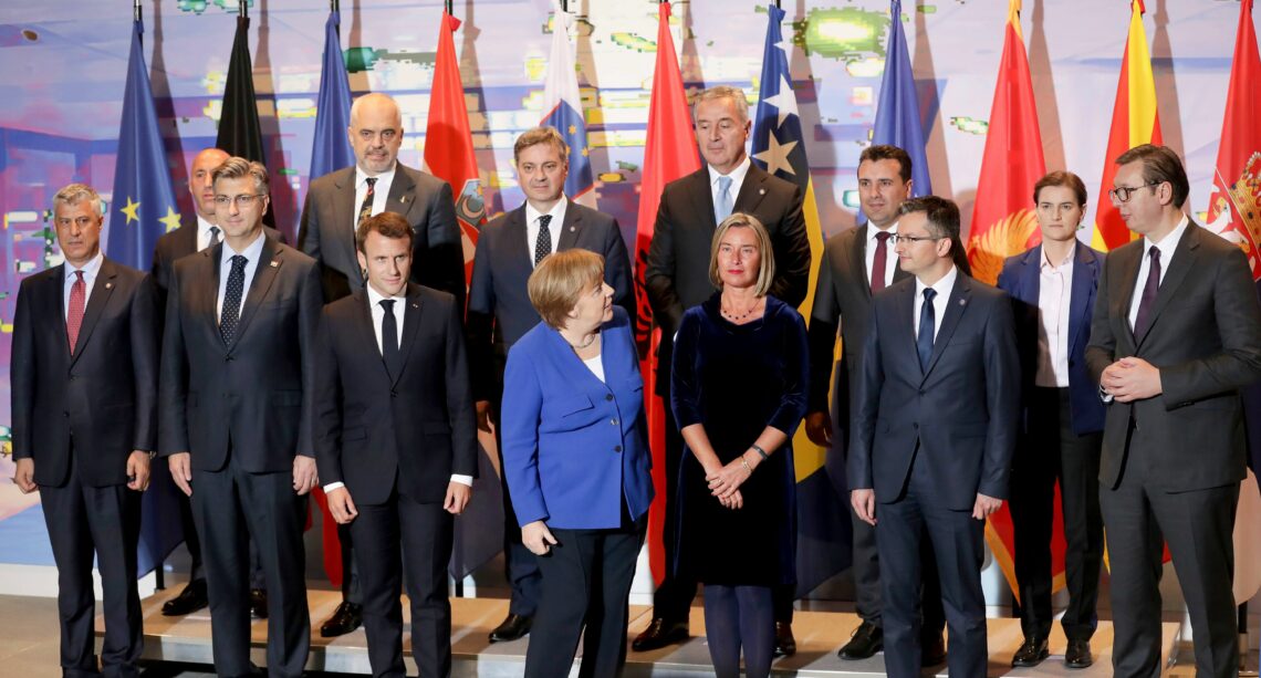 Heads of state at the Balkan conference in Berlin