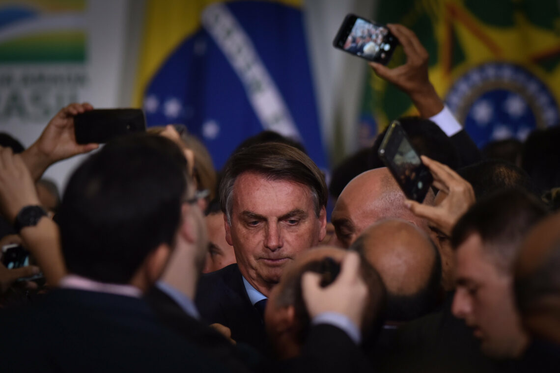 President Jair Bolsonaro in Brasilia on March 3, 2020