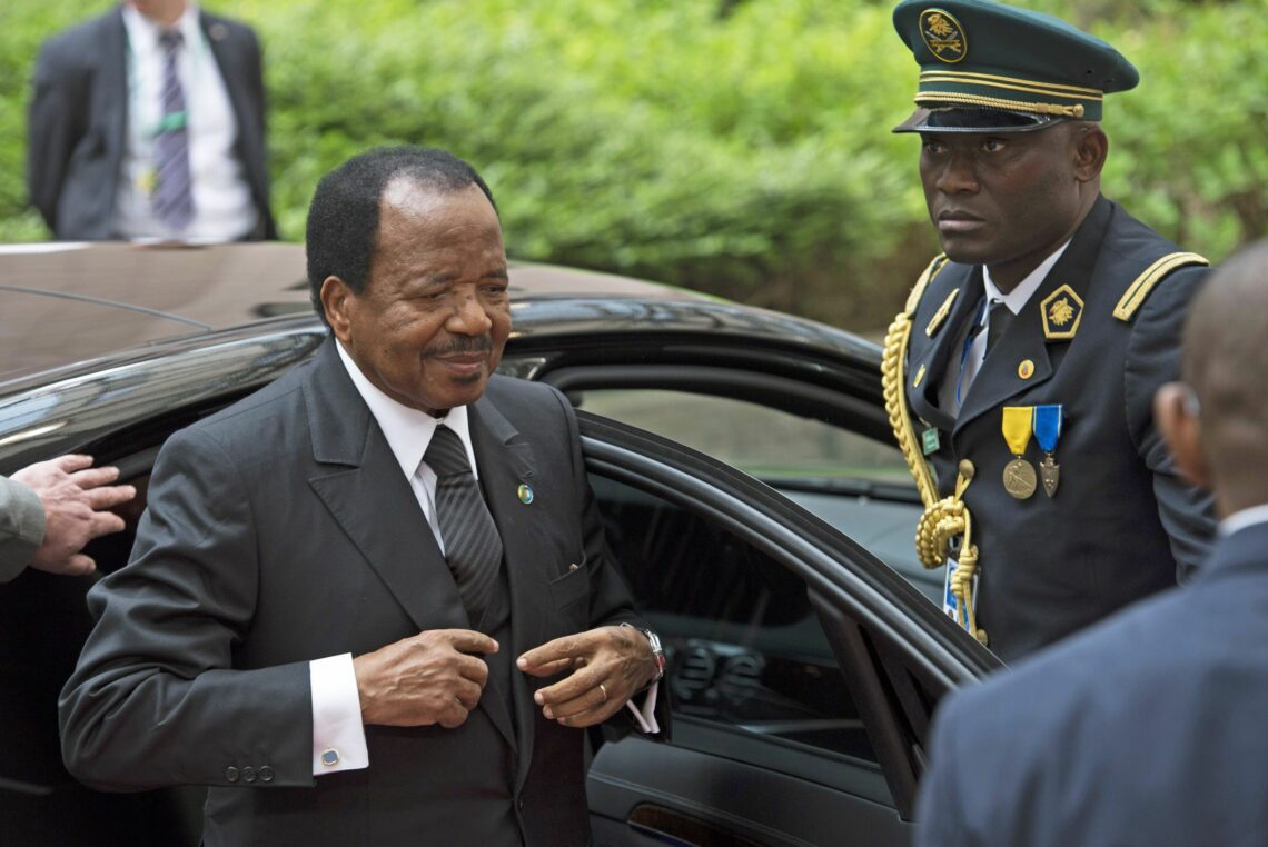Cameroonian President Paul Biya