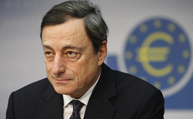 Photo of ECB President Mario Draghi