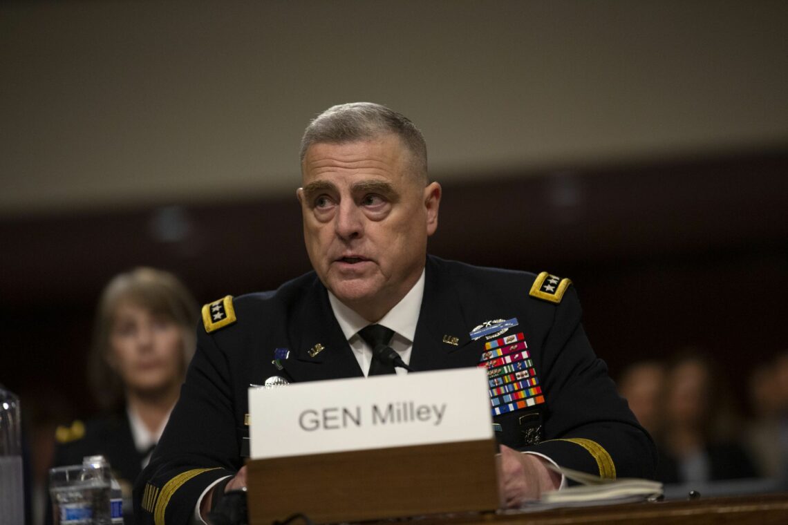 U.S. Army Chief of Staff General Mark Milley