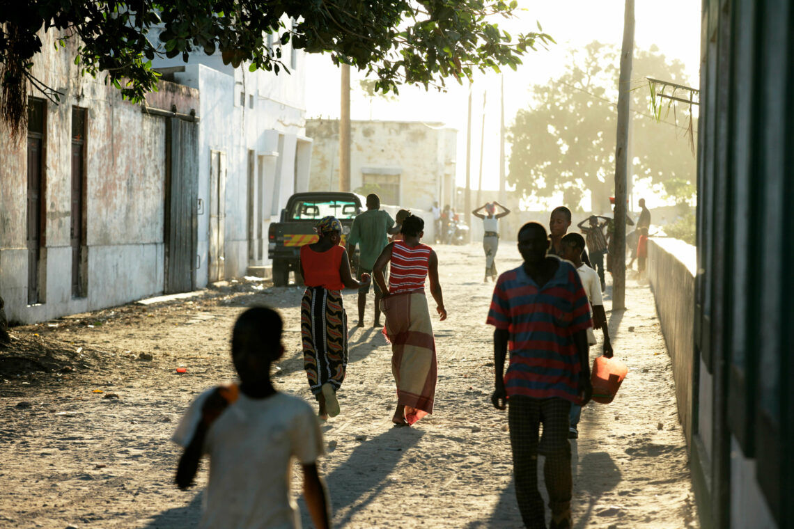 Street in Mozambique