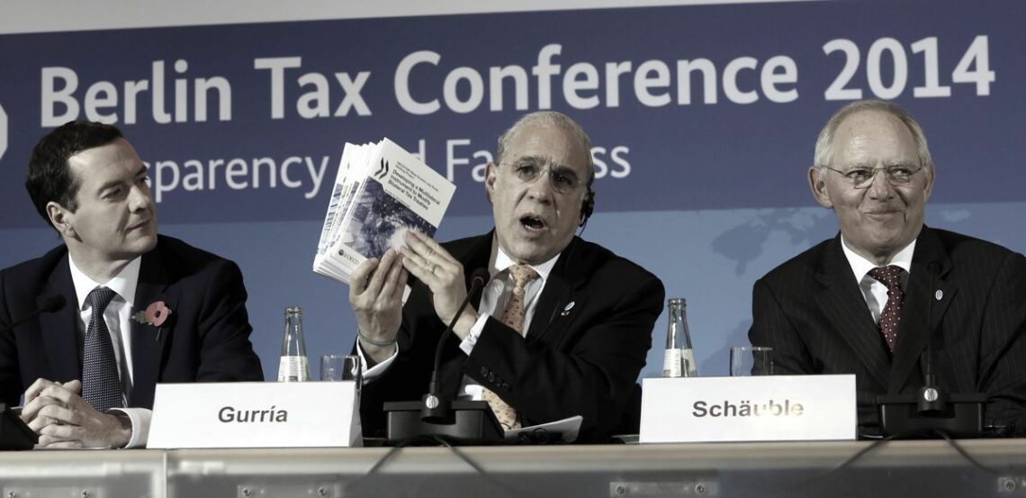 OECD Secretary General Jose Angel Gurria at a conference in Berlin, October 2014 G7’s endorsement