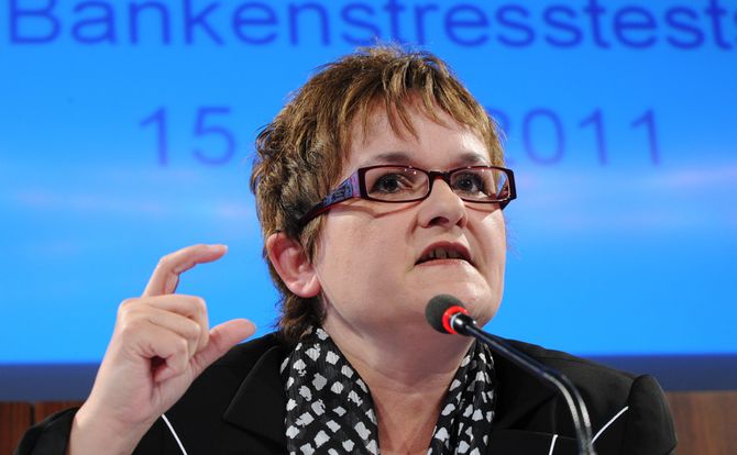 Sabine Lautenschlaeger, one of the EU’s top banking supervisors