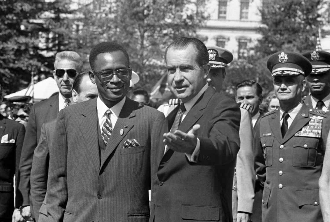 Mobutu Sese Seko and Richard Nixon