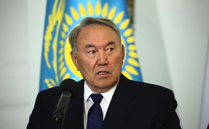Long-time Kazakh President Nursultan Nazarbayev