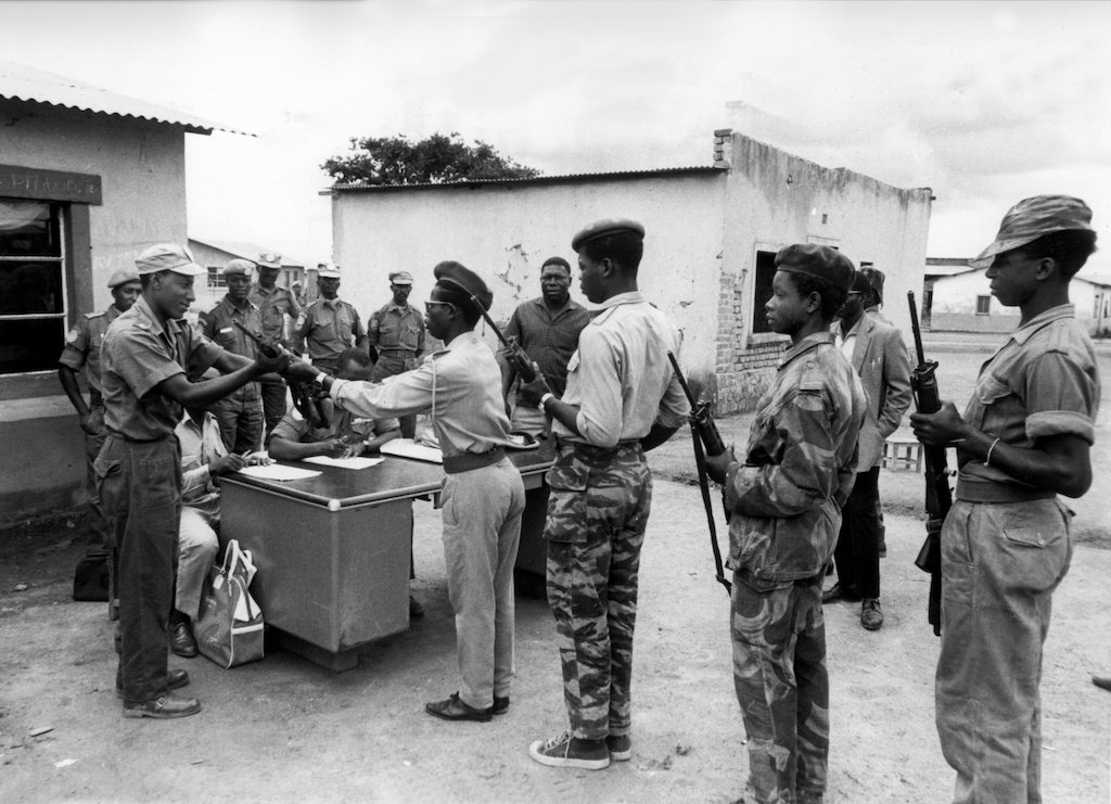 Disarming of troops in Katanga