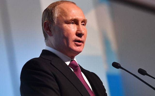 Picture of President of Russia Vladimir Putin