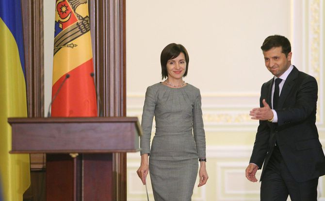 Moldova’s new prime minister meets Ukraine’s president in Kiev