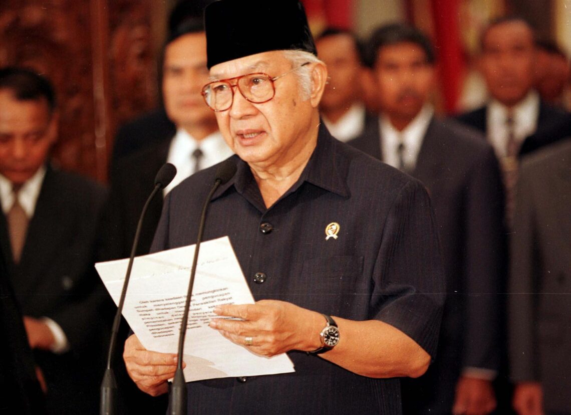 Indonesian ruler Suharto
