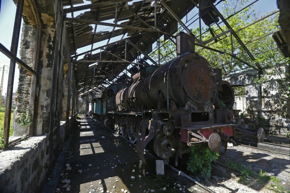 Abandoned train station in Tripoli, Lebanon