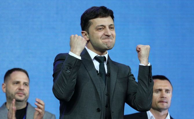 Ukraine’s President-elect Volodymyr Zelenskiy