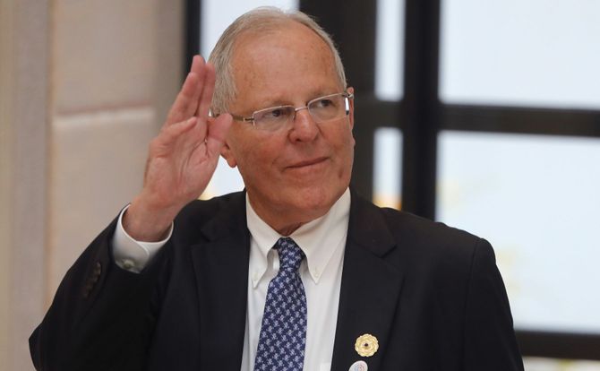 Peruvian President Pedro Pablo Kuczynski