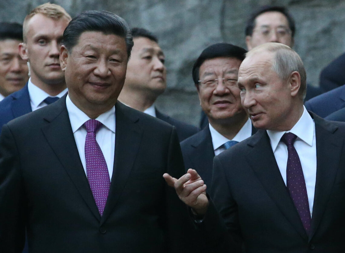 Vladimir Putin and Xi Jinping Russia China alliance