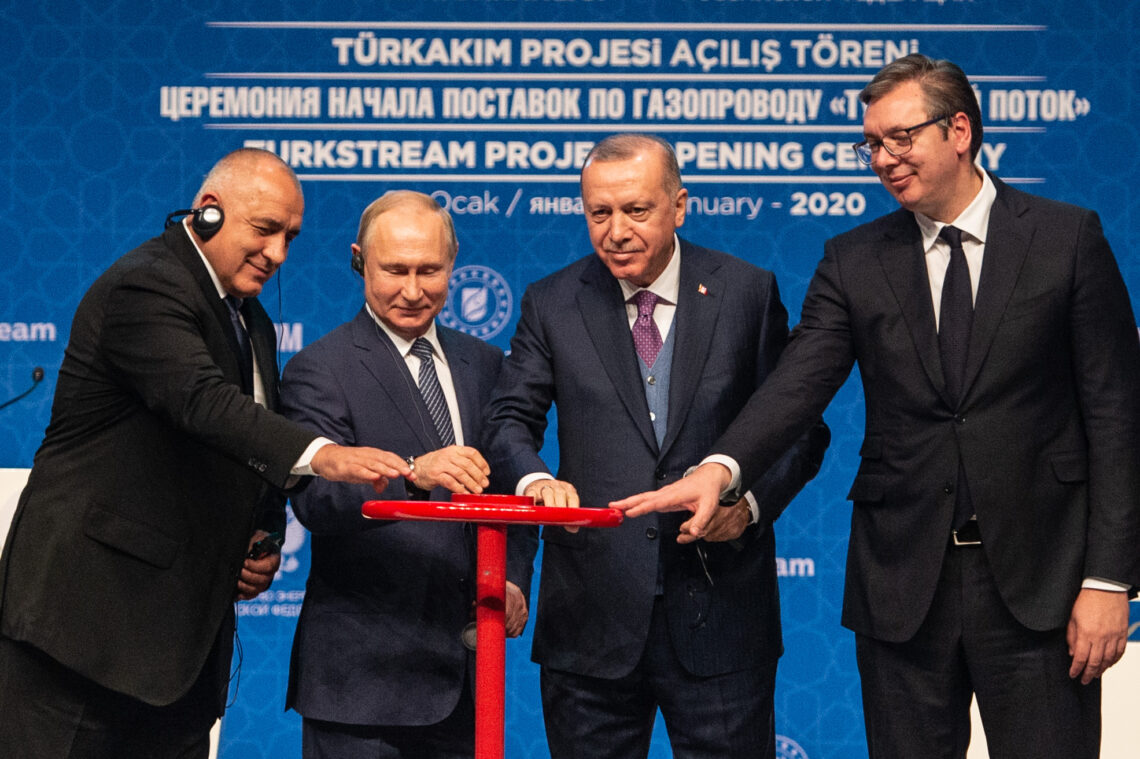 TurkStream opening ceremony