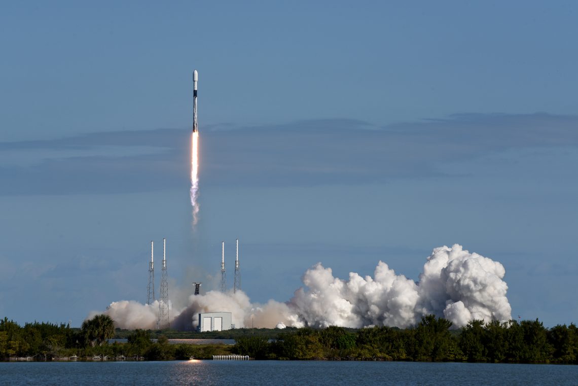 SpaceX rocket carrying Turkish satellite (space economy)