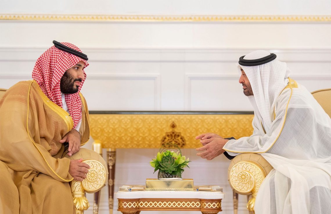 Crown Princes of Saudi Arabia and UAE