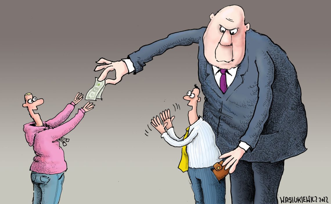 Cartoon (inflation corruption)