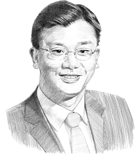 Illustration of Anthony Kim