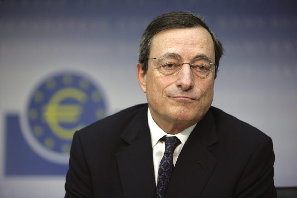 Mario Draghi, when he was president of the European Central Bank