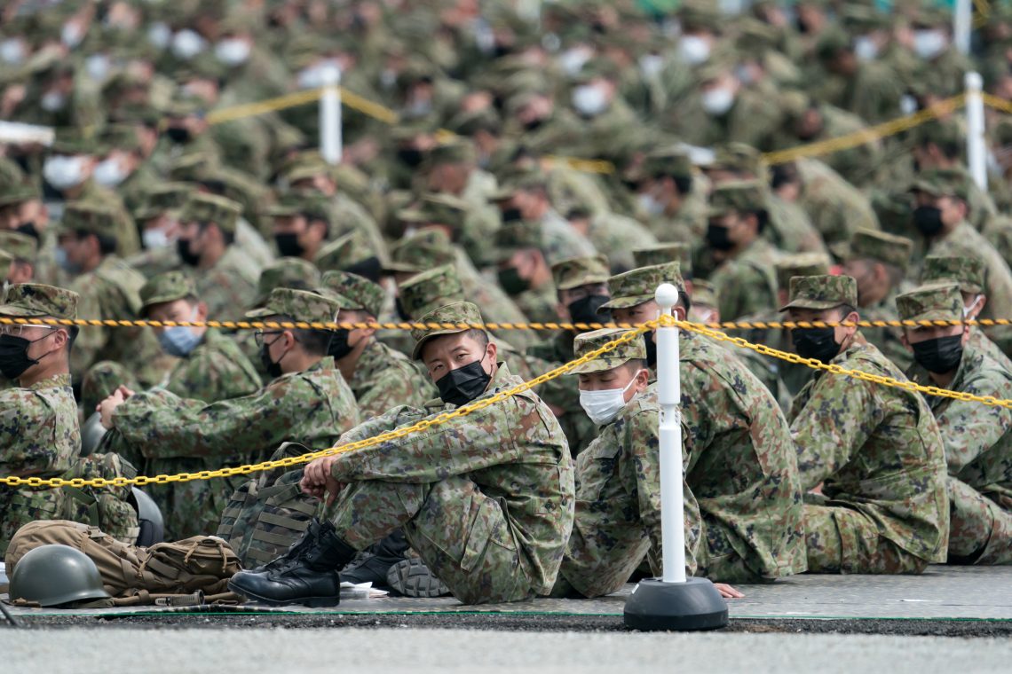 Japan Ground Self-Defense Force members