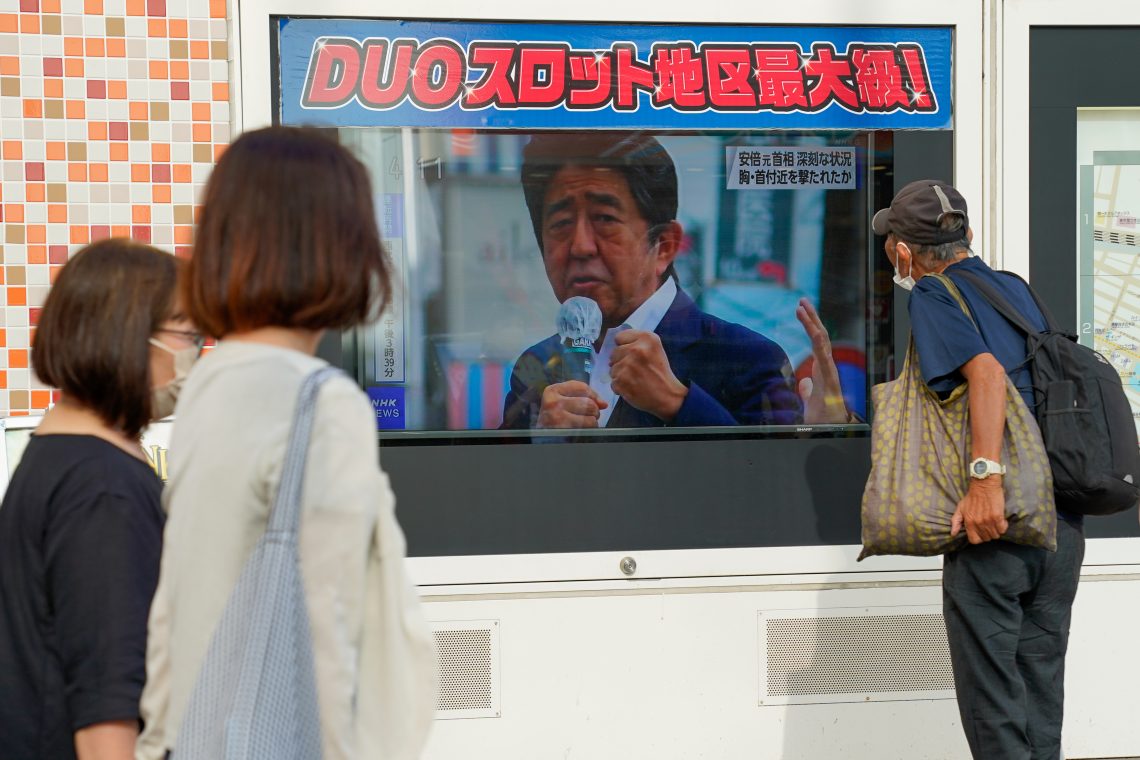 News coverage of Shinzo Abe’s death