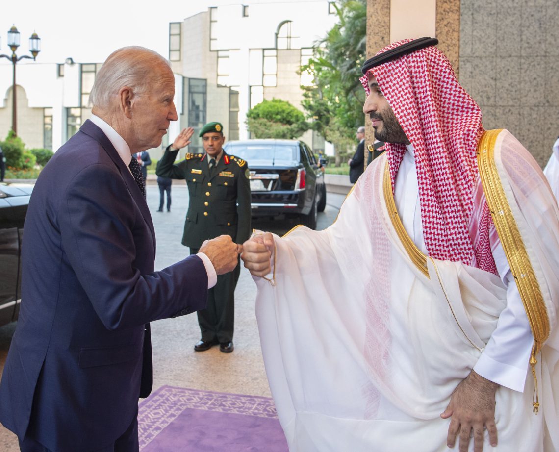 President Biden and Crown Prince bin Salman