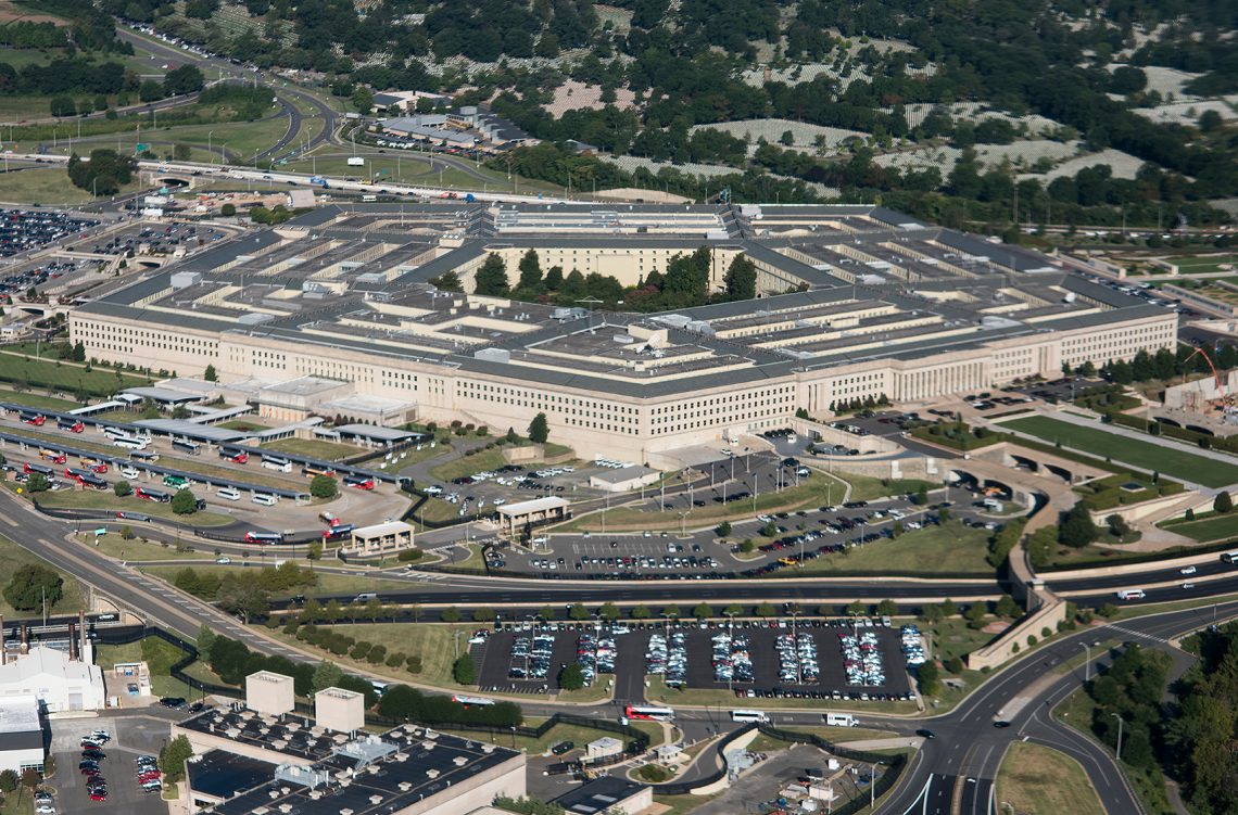 The headquarters of the U.S. Department of Defense 