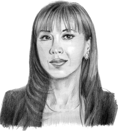 Illustration of Carole Nakhle