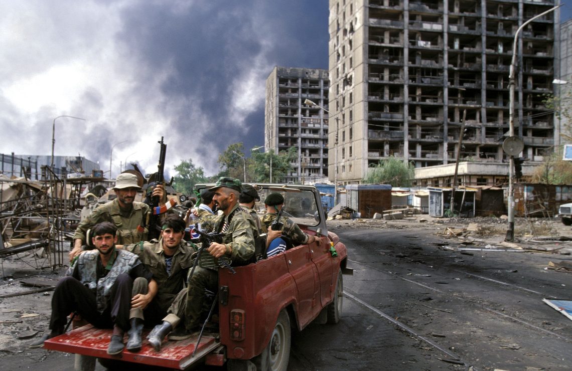 Grozny, Russia, in 1996