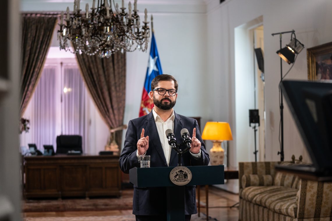 President of Chile Gabriel Boric