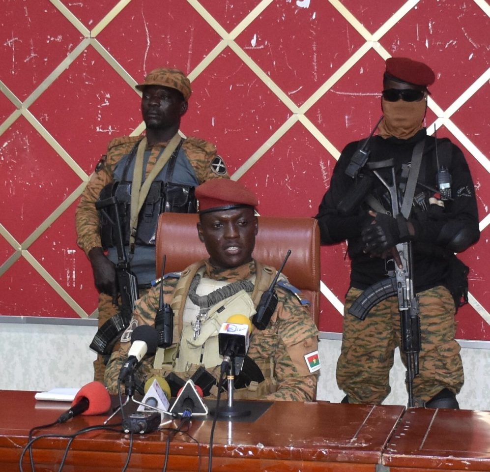 Coup leader in Burkina Faso