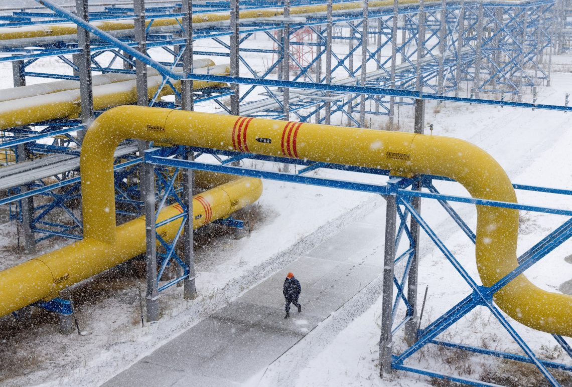 Russian gas field