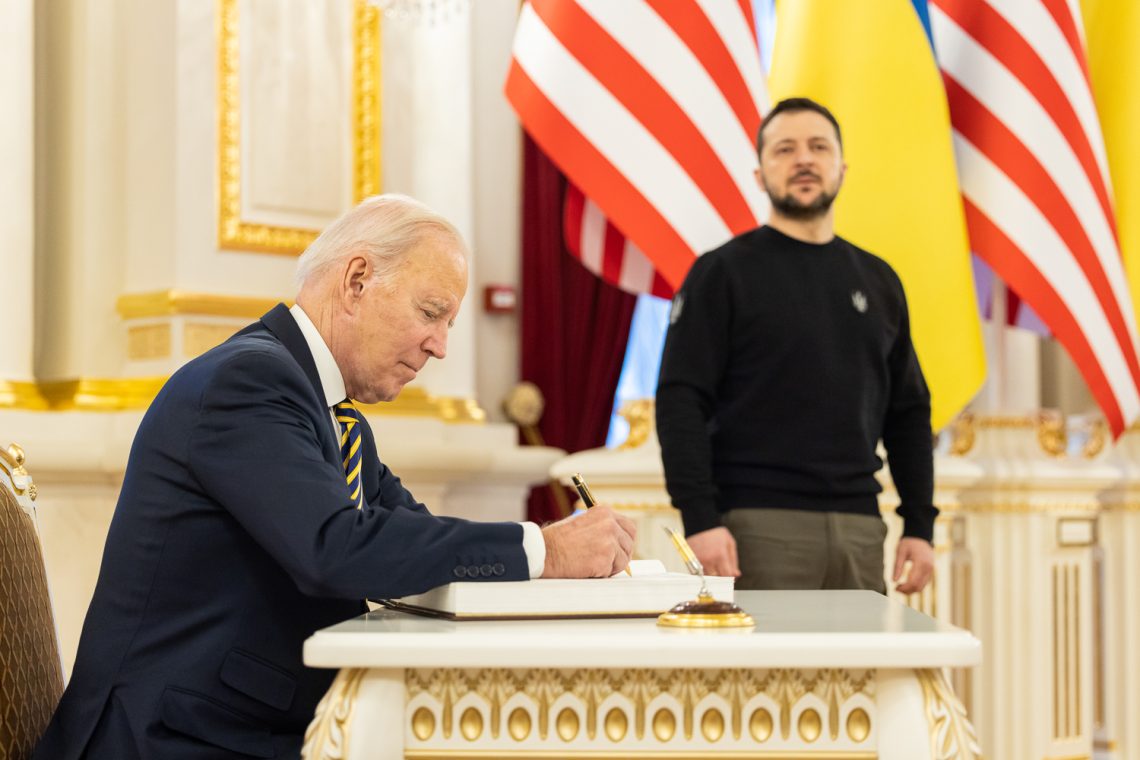 Biden and Zelenskiy in Kyiv
