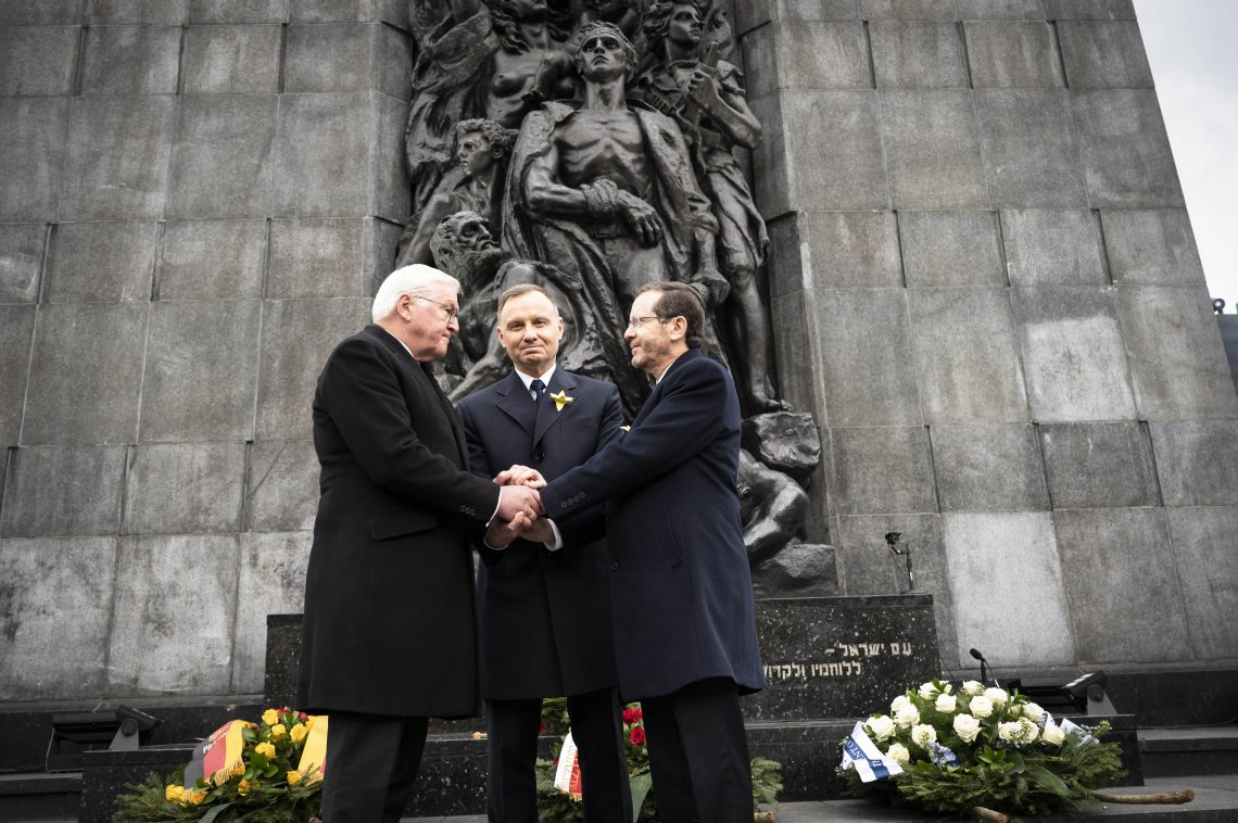 Presidents of Germany, Poland and Israel