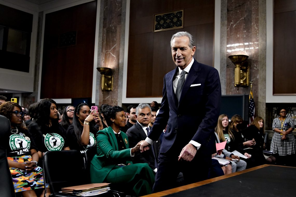 Howard Schultz in the U.S. Senate American union