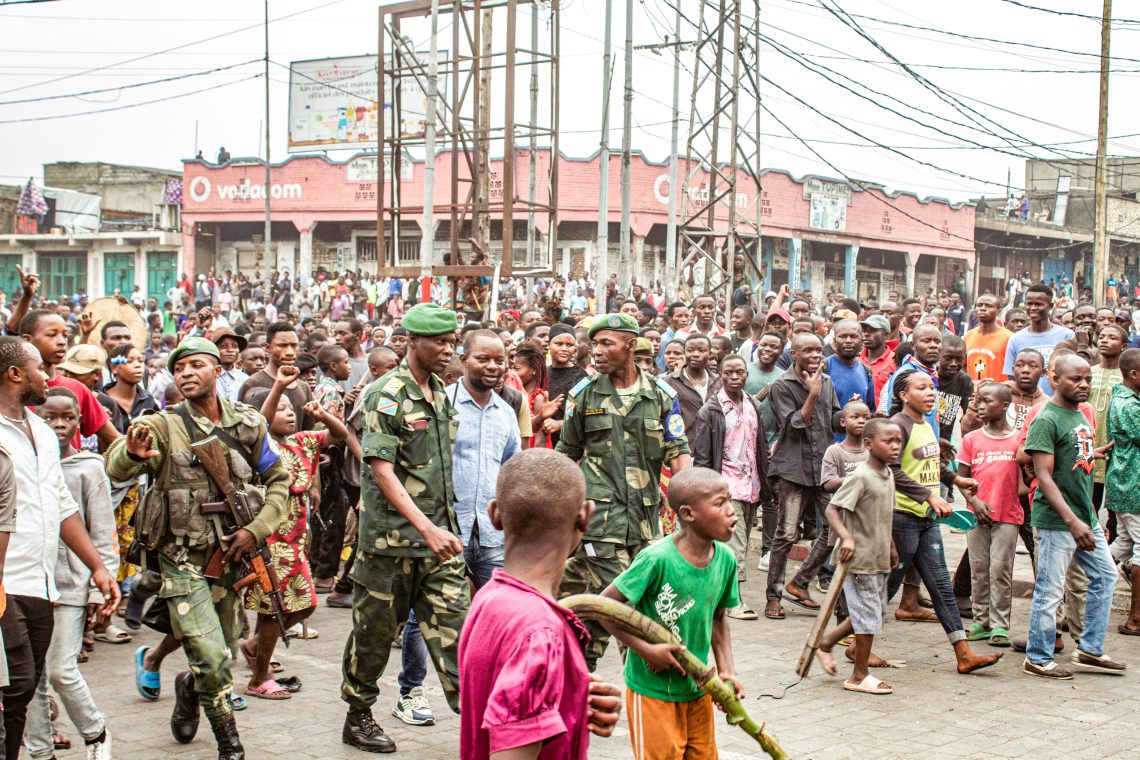 Street protest in the DRC against Rwanda