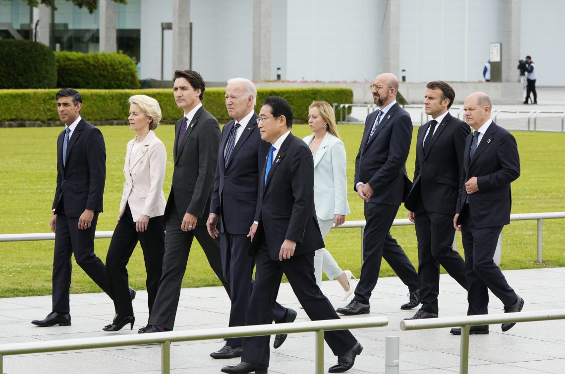 G7 leaders