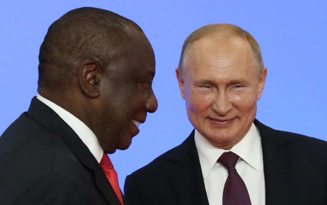 South African, Russian leaders
