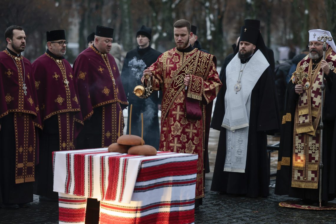 Holodomor memorial service in Kyiv
