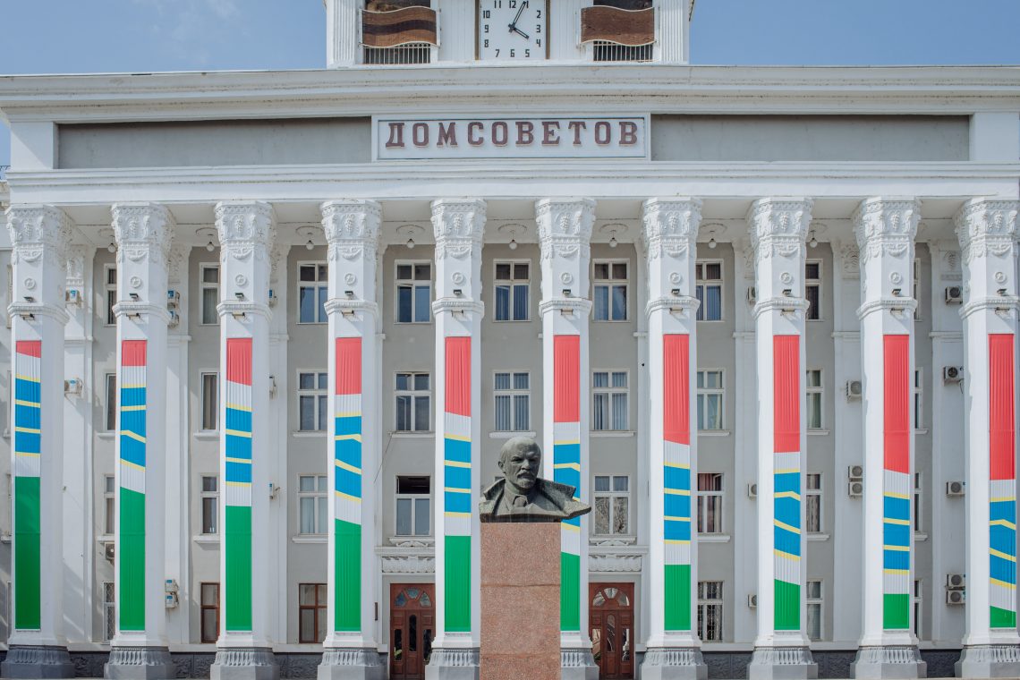 A building in Transnistria