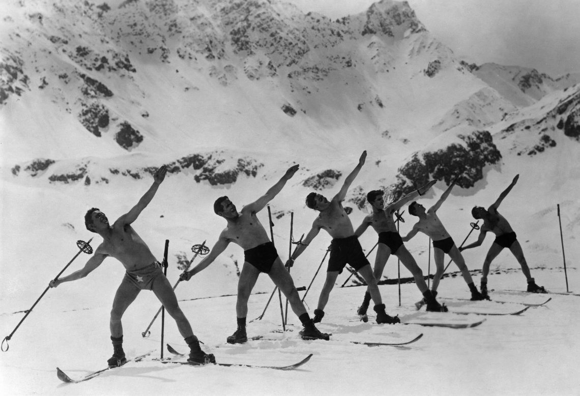 Swiss army’s skiing unit trains