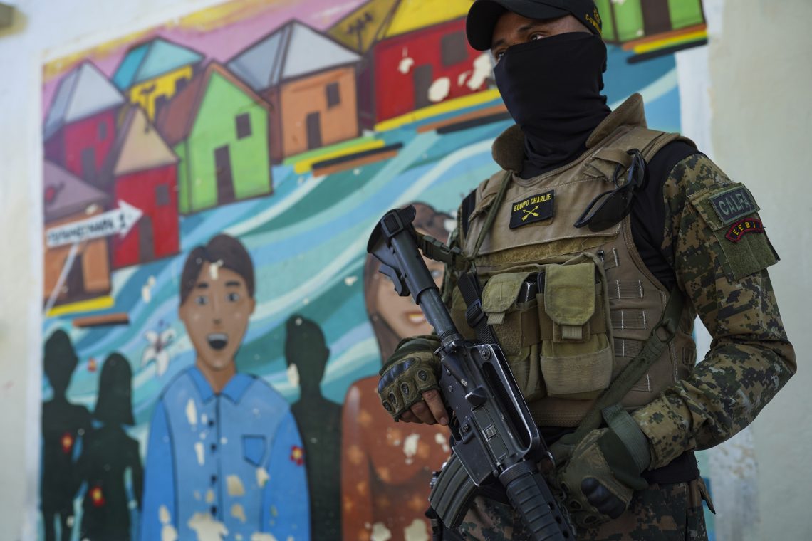 Soldier in El Salvador