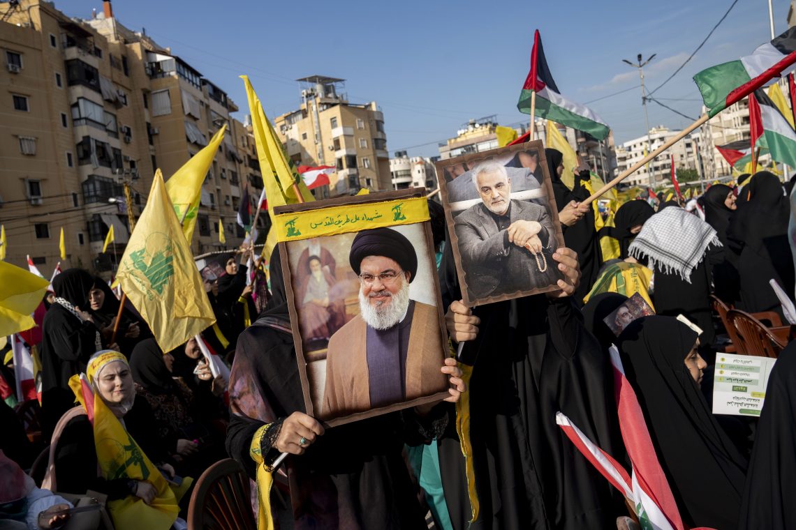 Hassan Nasrallah speech in Beirut, Lebanon